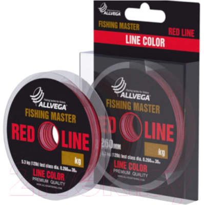 Леска монофильная Allvega Fishing Master 0.205мм 30м / FMRL30205 - фото