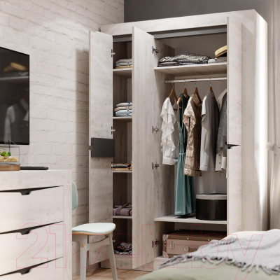 Шкаф BTS Леонардо ШК-35