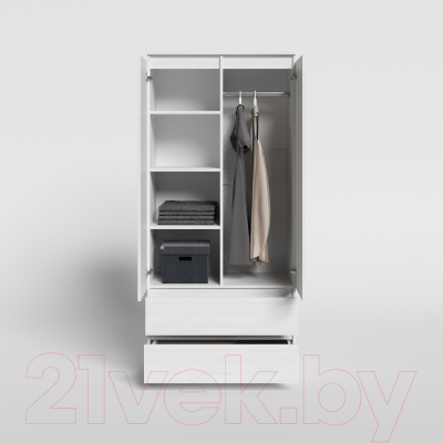 Шкаф ГМЦ ШК-2 (белый)