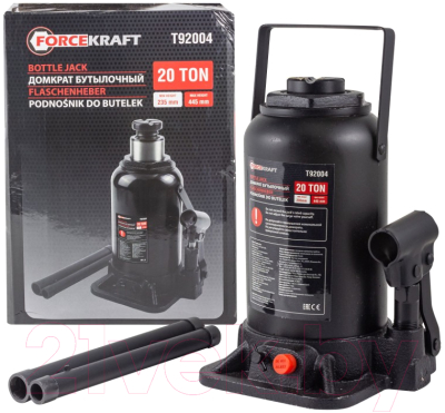 Бутылочный домкрат ForceKraft FK-T92004(DS) - фото