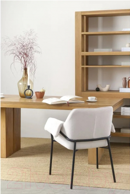 Стул Bergenson Bjorn Aline / FH-ALN-ARMCH-PL-BG (молочный)