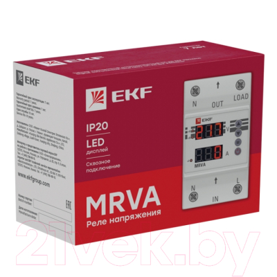 Реле напряжения EKF MRVA-25A