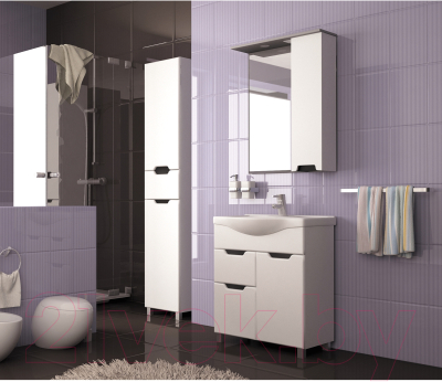 Шкаф-пенал для ванной Mixline Прометей 35 R 518772