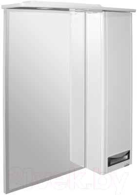 Шкаф с зеркалом для ванной Mixline Альфа 64 R 529002 - фото