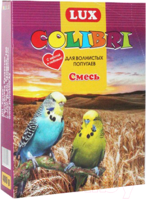 Корм для птиц Lux Colibri Для волнистых попугаев основной рацион / LC-133 - фото
