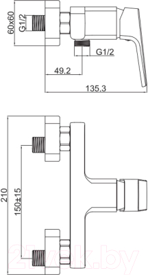 Смеситель Maxonor Pure Life MN9072