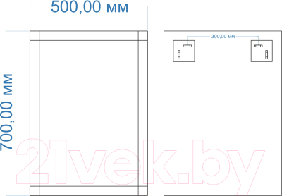 Зеркало Mixline Стронг 550031
