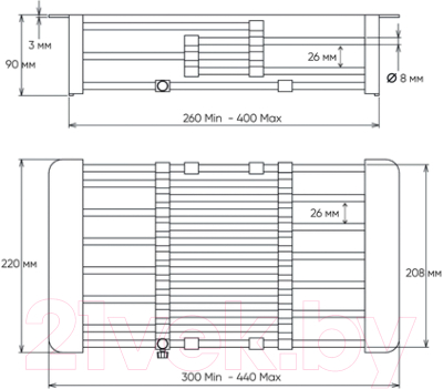 Коландер для мойки Mixline 541458