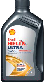 Моторное масло Shell Helix Ultra ECT Multi 5W30 - фото