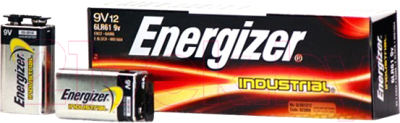 Комплект батареек Energizer EN22 Industrial 9V/6LR61/LR22 Alkaline 9V - фото