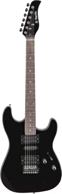 Электрогитара Terris Superstratocaster HSH / TSS-139 BK (черный) - фото