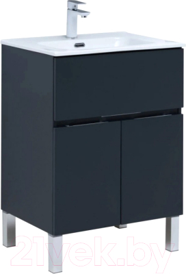 Тумба под умывальник Aquanet Алвита 70 / 303900 - фото