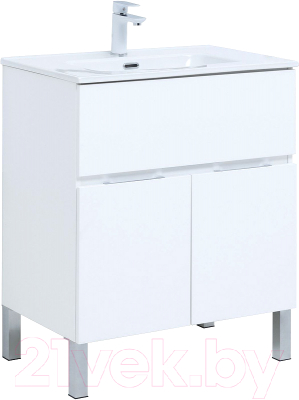 Тумба под умывальник Aquanet Алвита 70 / 303901 - фото