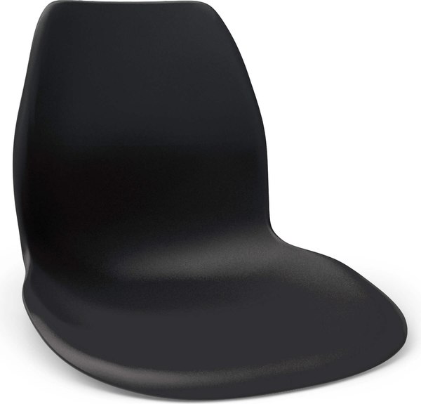 Стул барный Sheffilton SHT-ST29/S128 (черный/хром/белый муар)