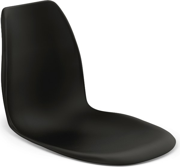 Стул барный Sheffilton SHT-ST29/S128 (черный/хром/белый муар)