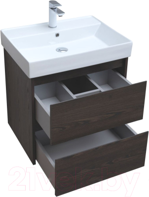 Тумба с умывальником Aquanet Nova Lite 60 / 305234