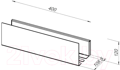 Полка для ванной Aquanet Магнум 274188