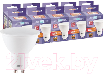 Лампа JAZZway PLED-SP 9Вт PAR16 5000К GU10 230В 50Гц / 2859730