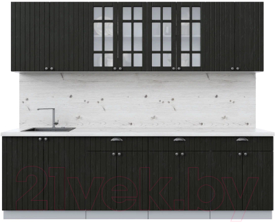 Готовая кухня Интерлиния Берес 2.6А - фото