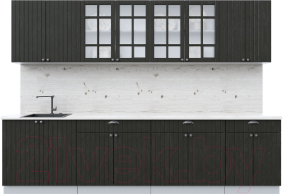 Готовая кухня Интерлиния Берес 3.0А - фото