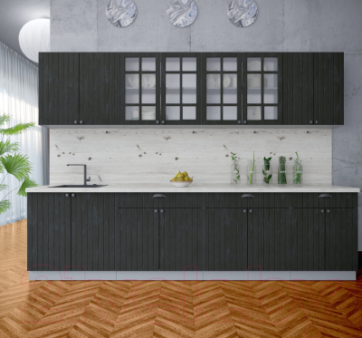 Готовая кухня Интерлиния Берес 3.0А