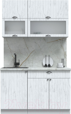 Готовая кухня Интерлиния Берес 1.3Б - фото