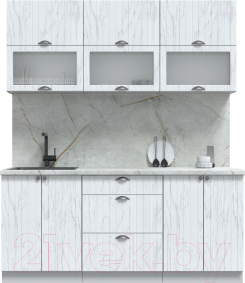 Готовая кухня Интерлиния Берес 1.8Б - фото