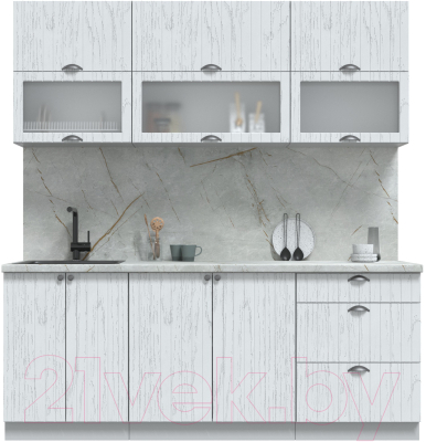 Готовая кухня Интерлиния Берес 2.0Б - фото