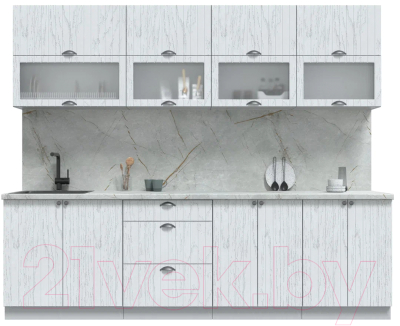 Готовая кухня Интерлиния Берес 2.6Б - фото