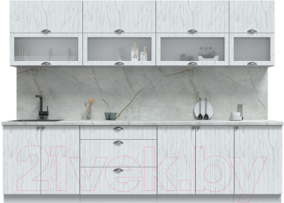 Готовая кухня Интерлиния Берес 2.9Б - фото