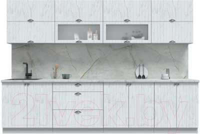 Готовая кухня Интерлиния Берес 3.1Б - фото