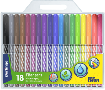 Фломастеры Berlingo SuperTwist / WP_03018 - фото