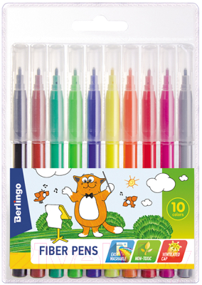 Фломастеры Berlingo Жил-был кот / WP00610 - фото