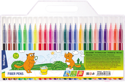 Фломастеры Berlingo Жил-был кот / WP00624 - фото