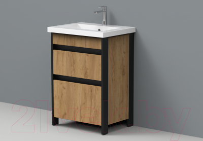 Тумба под умывальник АВН Ванкувер 60 / 66.01 (34)