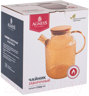 Заварочный чайник Agness 887-208