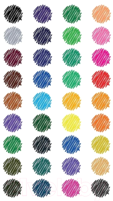 Фломастеры Berlingo Замки / WP00236