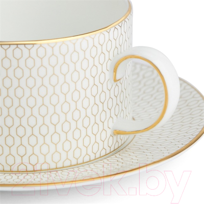 Чашка с блюдцем Wedgwood Arris Gio Gold / 40007548