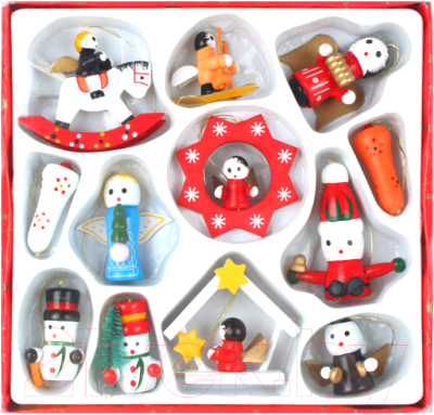 Набор елочных игрушек Darvish Фигурки / DV-C-241 - фото