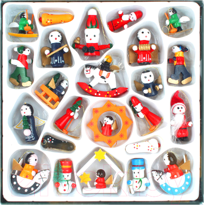 Набор елочных игрушек Darvish Фигурки / DV-C-242 - фото