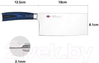 Нож-топорик Fissman Kensei Kojiro 2566