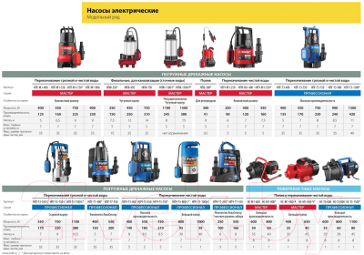 Дренажный насос Зубр НПБ-300
