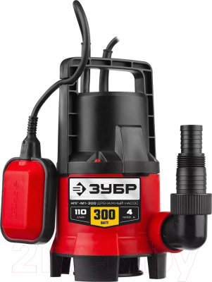 Дренажный насос Зубр НПГ-М1-300 - фото