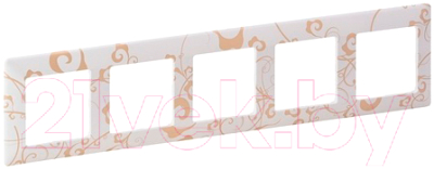 Рамка для выключателей и розеток Legrand Valena Life 754105 - фото