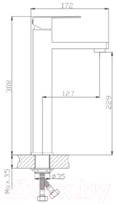 Смеситель Maxonor MN11803