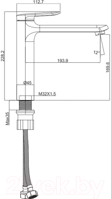 Смеситель Maxonor Pure Life MN1171-7