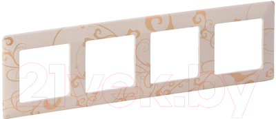 Рамка для выключателей и розеток Legrand Valena Life 754114 - фото