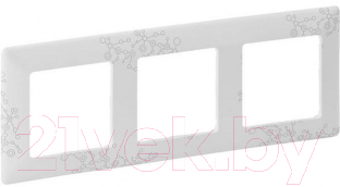 Рамка для выключателей и розеток Legrand Valena Life 754123 - фото
