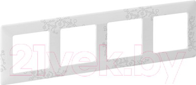 Рамка для выключателей и розеток Legrand Valena Life 754124 - фото