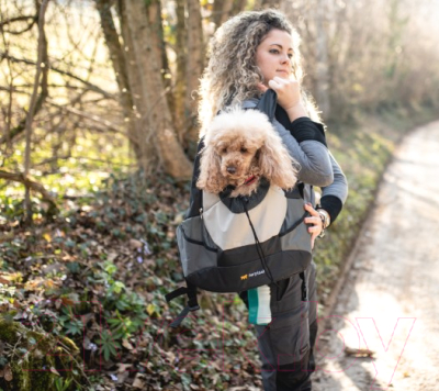 Рюкзак-переноска Ferplast Kangoo L / 85748316 (розовый)